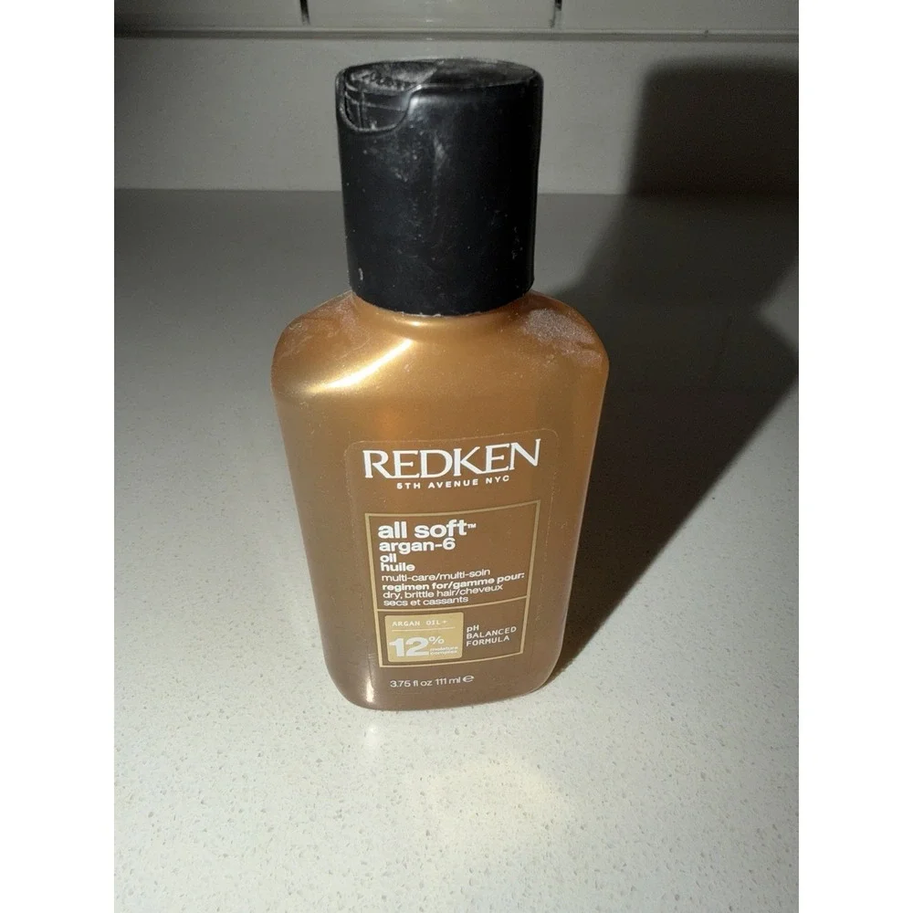 Redken All Soft Argan-6 Oil Multi-Care Oil 3 oz. for Dry Hair